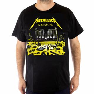 Tricou Metallica - 72 seasons - marime 3XL - Fruit Of The Loom ValueWeight