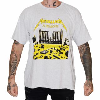 Tricou Metallica - Gri - 72 seasons - Fruit Of the Loom ValueWeight