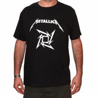 Tricou Metallica - LOGO - Fruit of the Loom ValueWeight