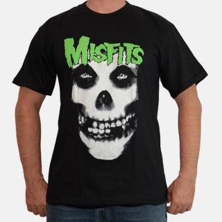 Tricou Misfits - Green - Fruit Of The Loom ValueWeight