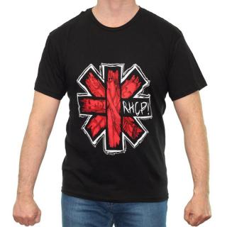 Tricou Red Hot Chili Peppers - Faces Logo - Fruit of the Loom ValueWeight