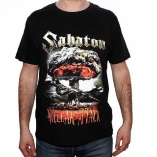 Tricou - Sabaton - Nuclear Attack - Fruit of the Loom ValueWeight