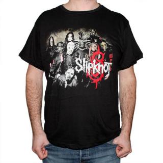 Tricou Slipknot - Logo  Band - Fruit Of The Loom ValueWeight