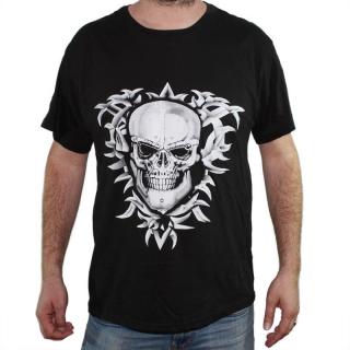 Tricou White Skull