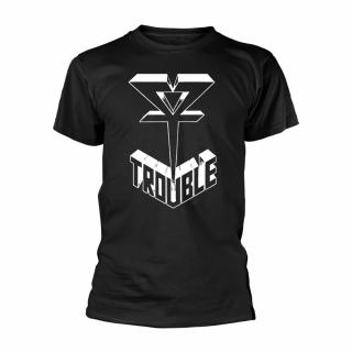 TROUBLE - Logo 1 (Black)