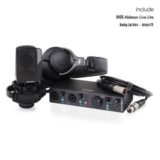 Arturia MiniFuse Recording Pack Black