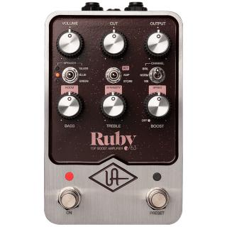 Universal Audio UAFX Ruby 63 Top Boost Amplifier