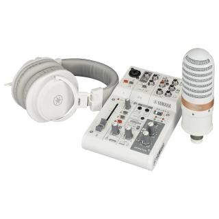 Yamaha AG03 MK2 Streaming Pack White