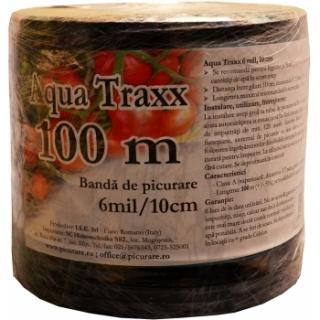 Banda picurare Aqua Traxx 6 mil/10 cm/100 m (Banda picurare)