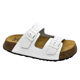 Papuci Dr Feet 23003 alb - dama