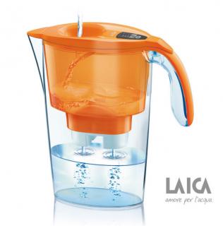 Cana filtranta de apa Laica Stream Orange (Cana filtranta de)