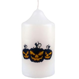 Lumanare   Halloween dovlecei   D4.4xH6.5 cm