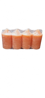 Lumanari de Advent ,   Set de 4 Lumanari  D4.4xH6.5 Cm Corai