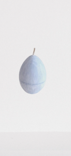 Lumanari Naturale Artizanale in Forma de Ou - Culoare Bleu