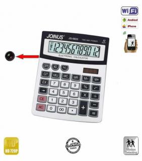 Camera spy wi-fi ip p2p camuflata in calculator de birou , 720p  - Model CBCVDCSWIP22