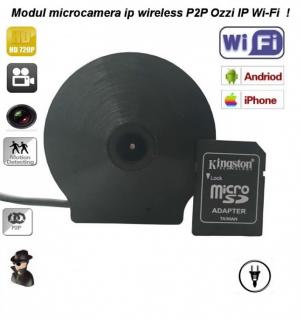 Camera Video de Spionaj DVR + IP Wi-Fi Profesionala P2P Usor de Ascuns OZIIPWIFI ( Recomandat la Integrari )