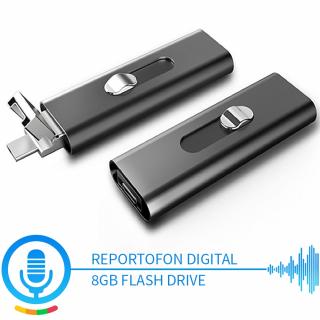 Reportofon Spion Mascat in Stick USB de Memorie - Activare Vocala - Stocare 147 de Ore - Memorie 8GB