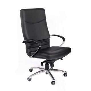 Scaun manager 5600 piele neagra