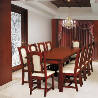 Set masa cu 10  scaune dining Transilvania, 200 280 x 100 x 80 cm
