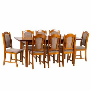 Set masa  dining Ina nuc, 160 200 x 80 x 76 cm
