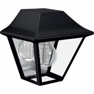 ALPENGLOW WALL LANTERN BLACK 1X42W 230V