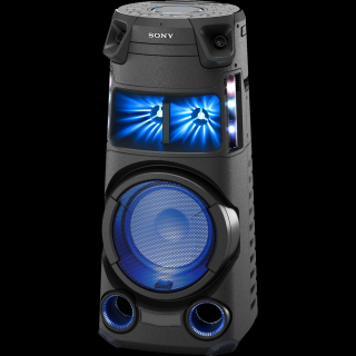 Boxa Sistem audio High Power SONY MHC-V43D, Jet Bass Booster, Bluetooth, Party lights, Radio, Negru