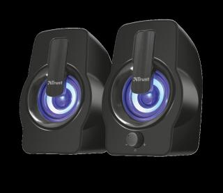 Boxe Trust Gemi RGB 2.0, 6W, negru