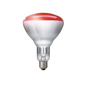 BR125 IR 250W E27 230-250V RED 1CT 10