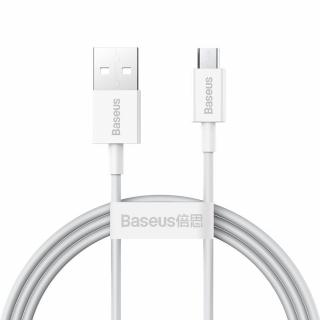 Cablu Baseus Superior CAMYS-02 1m, alb, micro usb,