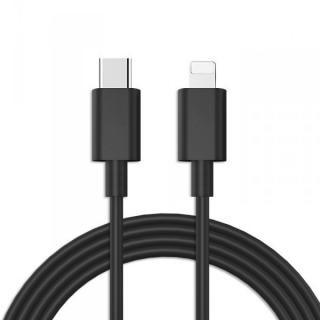 Cablu date iPhone USB C la Lighting, 1 metru,1A 12w negru   Cablu date iphone 14