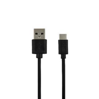 Cablu date Usb A la Type C 3A, 1 metru,  Negru