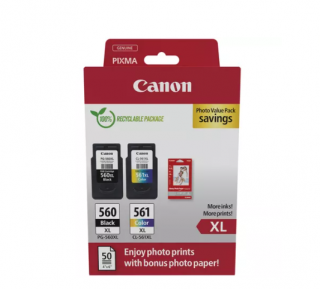 CANON PG-560XL CL-561XL PHOTO VALUE PACK