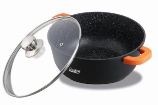 CRATITA AL+CAPAC 20X8.5CM,2.3L,DARK LINE