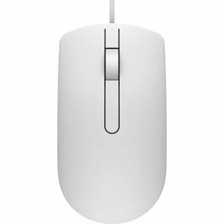 DELL MOUSE  MS116 OPTIC USB CU FIR WHITE