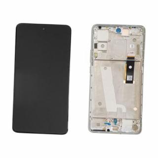 Display Motorola Moto Edge 30 XT2203 Silver cu Rama Original Service Pack