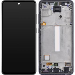 Display Samsung A52 A525 4G A526 5g NEGRU Original Samsung Service Pack MOKA GUP