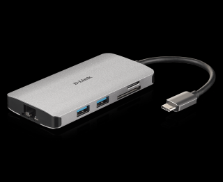 DLINK 8,  IN,  1 USB,  C HUB DUB,  M810