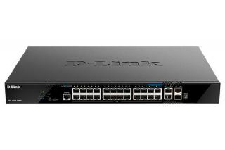 DLINK SW 28P-GB 2P-SFP+ SMART RM POE L3