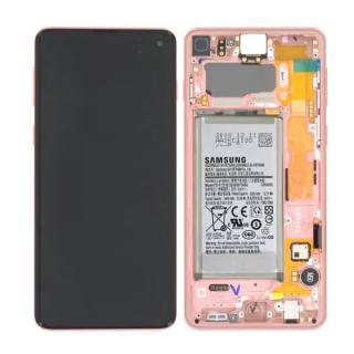 Ecran Display cu Baterie Samsung S10 G973 Flamingo