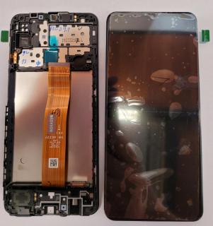 Ecran Display cu touchscreen Samsung Galaxy M12 M127 cu Rama Service Pack ORIGINAL