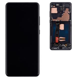 Ecran Display Samsung Galaxy S20 Ultra   Negru, OLED Compatibil