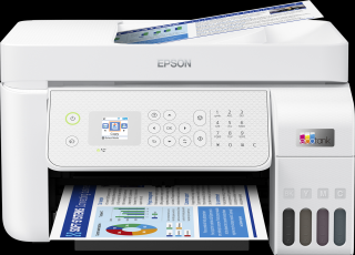 EPSON L5316 CISS COLOR INKJET MFP WHITE