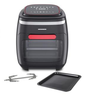 FRITEUZA CU AER CALD HEINNER 2000w ,Cuptor 11L, 4.5L, rotisor, HAF-B2000FB