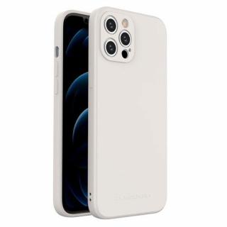 Husa iPhone 12 Pro silicone flexible durable case White, Wozinsky