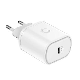 Incarcator usb type c PD 20W (white), Compatibil iPhone 15   16   Samsung