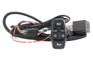 Kit Buton Semnalizare atv, led bar si claxon  Polaris, Can Am, Canam cfmoto, prindere pe ghidon, buton semnalizare atv prindere pe ghidon