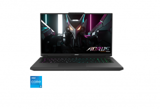 Laptop Gaming Gigabyte Aorus 7 9KF cu procesor Intel   Core,   i5-12500H pana la 4.50GHz, 17.3  , Full HD, 360Hz, 16GB, 512GB SSD, NVIDIA GeForce RTX 4060 8GB GDDR6, No OS, Black