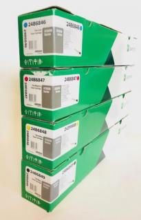 LEXMARK 24B6846 CYAN TONER CARTRIDGE