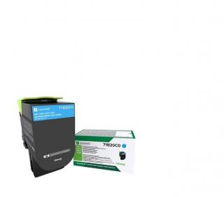 LEXMARK 71B20C0 CYAN RETURN PROG. TONER