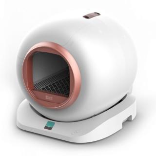 Litiera Automata iHunt Smart Cat Litter V4 pentru pisici, control Wi-Fi, sterilizare, senzori, Pink
